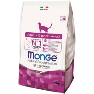 Comida para gatos Monge Daily Line Adult Chicken/Rice 1,5 kg