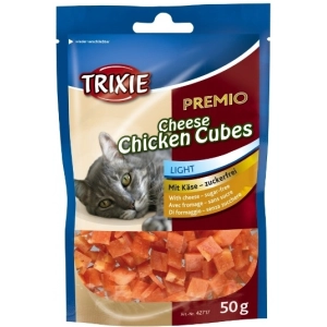 Comida para gatos Trixie Premio Cheese/Chicken Cubes 0,05 kg