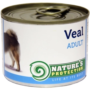 Comida para perros Natures Protection Adult Canned Veal 0,2 kg