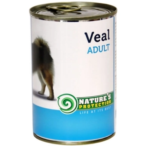 Comida para perros Natures Protection Adult Canned Veal 0,4 kg