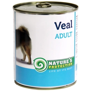 Comida para perros Natures Protection Adult Canned Veal 0,8 kg