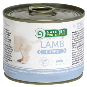 Perros Natures Protection Puppy Canned Lamb 0,2 kg