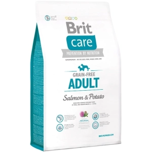 Comida para perros Brit Care Grain-Free Adult Salmon/Potato 1 kg