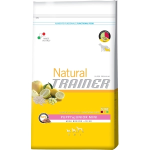 Comida para perros Trainer Natural Puppy and Junior Mini 7,5 kg