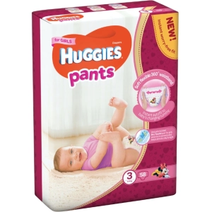 Pañales Huggies Pants Girl 3 / 58 pcs