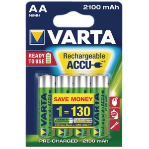 Acumulador / batería Varta Rechargeable Accu 4xAA 2100 mAh