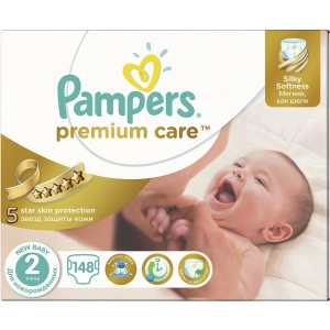 Pañales Pampers Premium Care 2 / 148 pcs