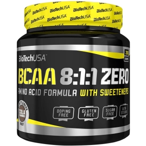 Aminoácidos BioTech BCAA 8-1-1 Zero 250 g