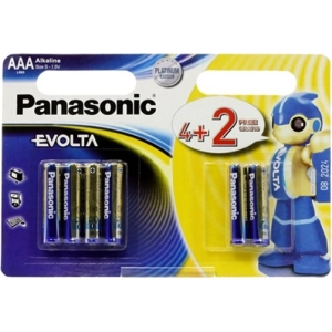 Acumulador / batería Panasonic Evolta 6xAA