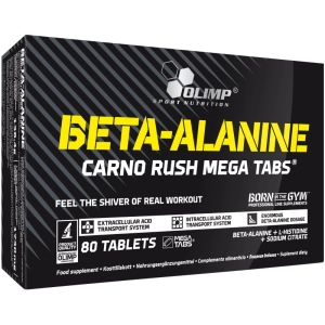 Aminoácidos Olimp Beta-Alanine Carno Rush Mega Tabs 80 tab