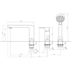 Deante Azalia BDA 013M