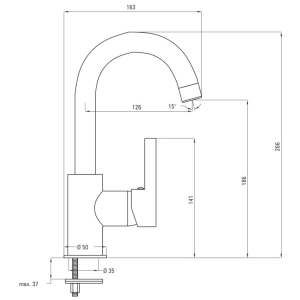 Deante Floks BCF 024M