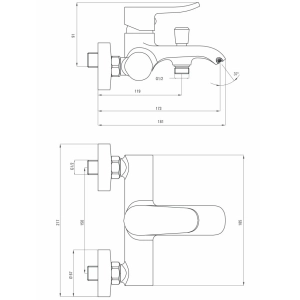 Deante Werbena BCW 010M