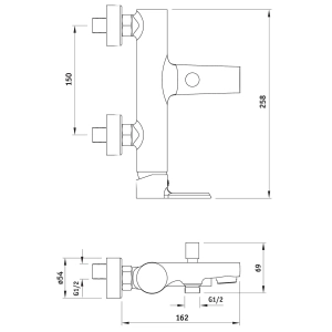 Mezclador Deante Saffron BDR 010M