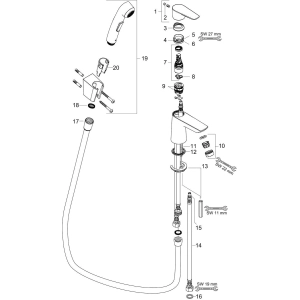 Hansgrohe Talis E 71729000