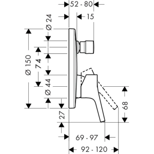 Hansgrohe Talis S 72405000