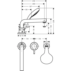 Hansgrohe Talis S 72417000