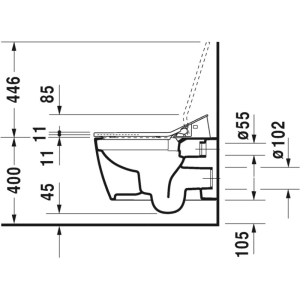 Duravit ME by Starck 2529590000