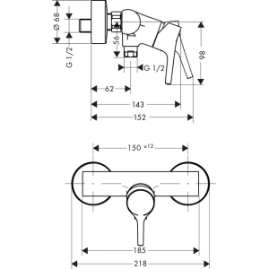 Hansgrohe Talis S 72600000