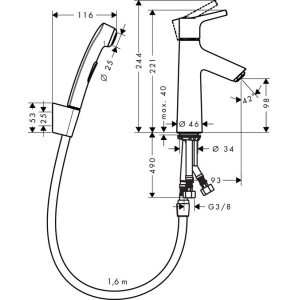 Hansgrohe Talis E 72290000