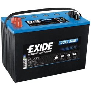 Batería de coche Exide Dual AGM