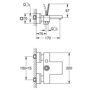 Grohe Eurocube Joy 23666000