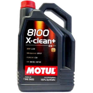 Aceite de motor Motul 8100 X-Clean Plus 5W-30 5L