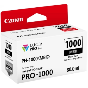 Cartucho Canon PFI-1000MBK 0545C001