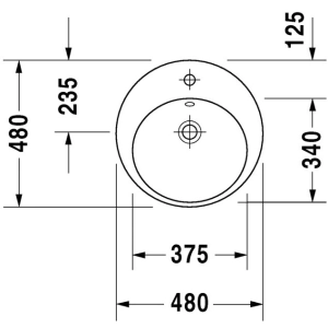 Lavabo Duravit Starck 2 232748