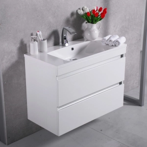 Mueble bajo lavabo Fancy Marble Borneo 90