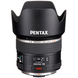 Lente Pentax 55 mm f/2,8 645 IF SDM SMC FA AL AW