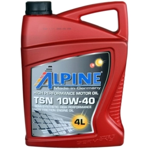 Aceite de motor Alpine TSN 10W-40 4L