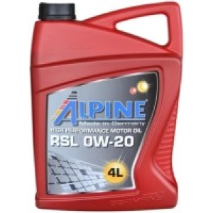 Aceite de motor Alpine RSL 0W-20 4L