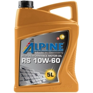 Aceite de motor Alpine RS 10W-60 5L