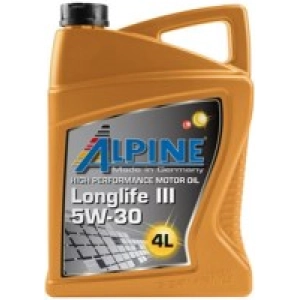 Aceite de motor Alpine Longlife III 5W-30 4L