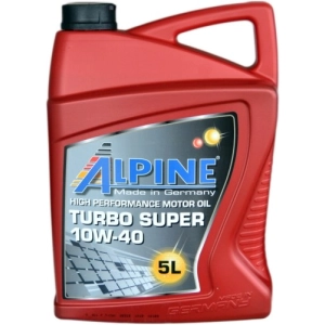 Aceite de motor Alpine Turbo Super 10W-40 5L