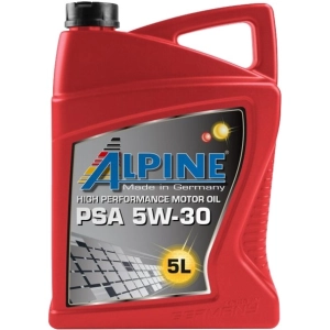 Aceite de motor Alpine PSA 5W-30 5L