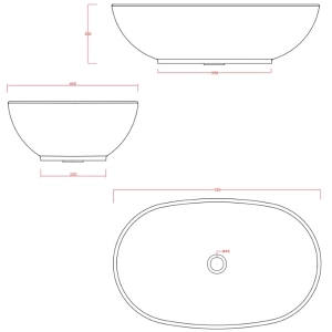 Lavabo ArtCeram La Ciotola LCL002