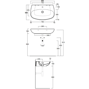 Lavabo Simas Vignoni VI 11