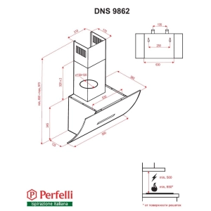 Perfelli DNS 9862 W LED