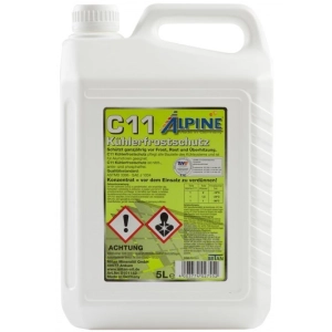 Refrigerante Alpine Kuhlerfrostschutz C11 Ready Mix Green 5L