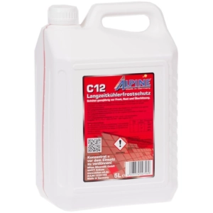 Refrigerante Alpine Kuhlerfrostschutz C12 Ready Mix Red 5L