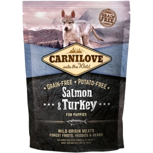 Comida para perros Carnilove Puppy Salmon/Turkey 1,5 kg