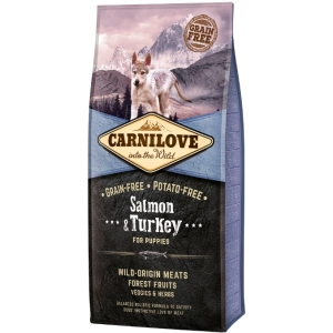 Comida para perros Carnilove Puppy Salmon/Turkey 12 kg