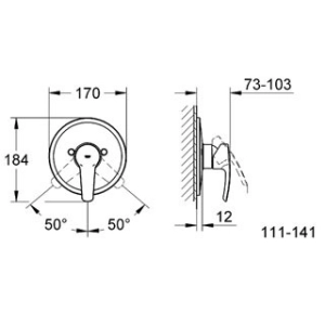 Mezclador Grohe Eurostyle 19507001