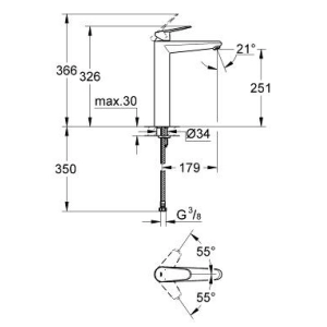 Grohe Eurodisc Cosmopolitan 23432000