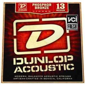 Cuerdas Dunlop Phosphor Bronze Medium 13-56