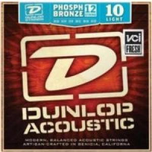 Cadenas Dunlop Phosphor Bronze 12-String Extra Light 10-47