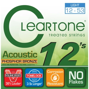 Cadenas Cleartone Phosphor Bronze Light 12-53