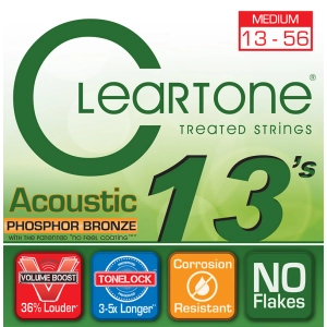 Cadenas Cleartone Phosphor Bronze Medium 13-56